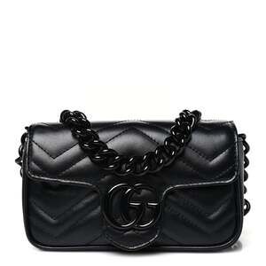 Gucci Calfskin Matelasse Monochrome Gg #231259G13B